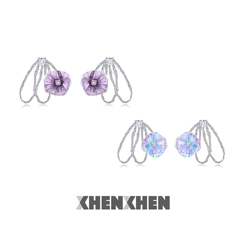 Symbiosis - Petal-shaped Earrings