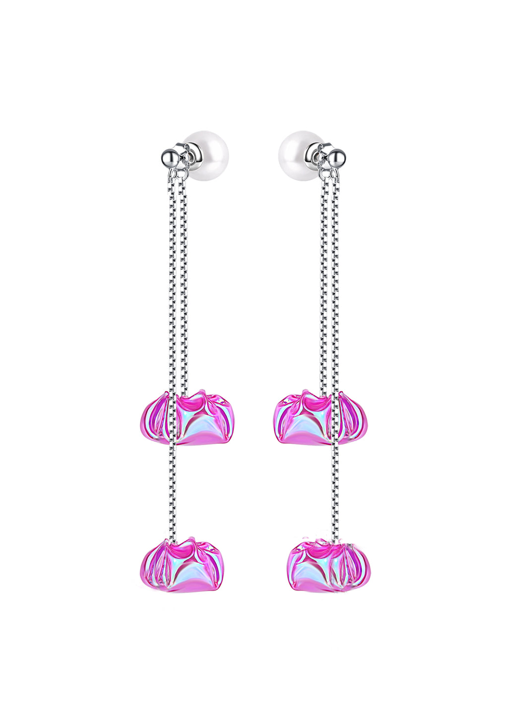 Double bubble earrings