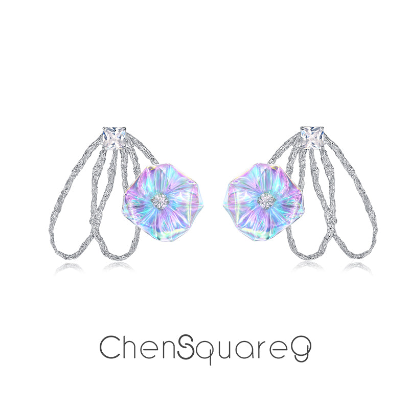 Symbiosis - Petal-shaped Earrings