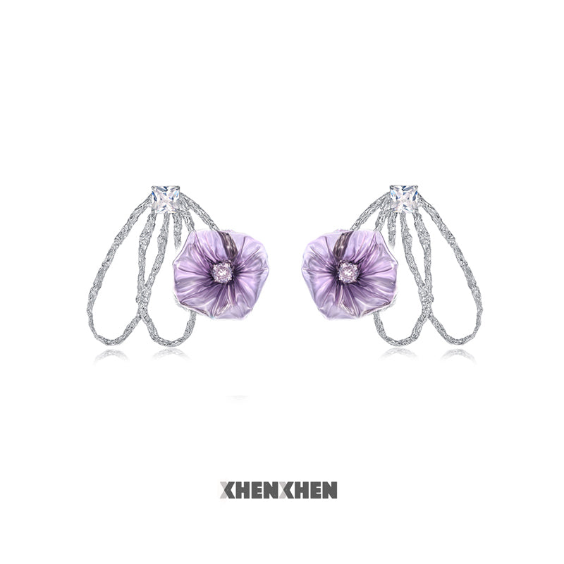 Symbiosis - Petal-shaped Earrings