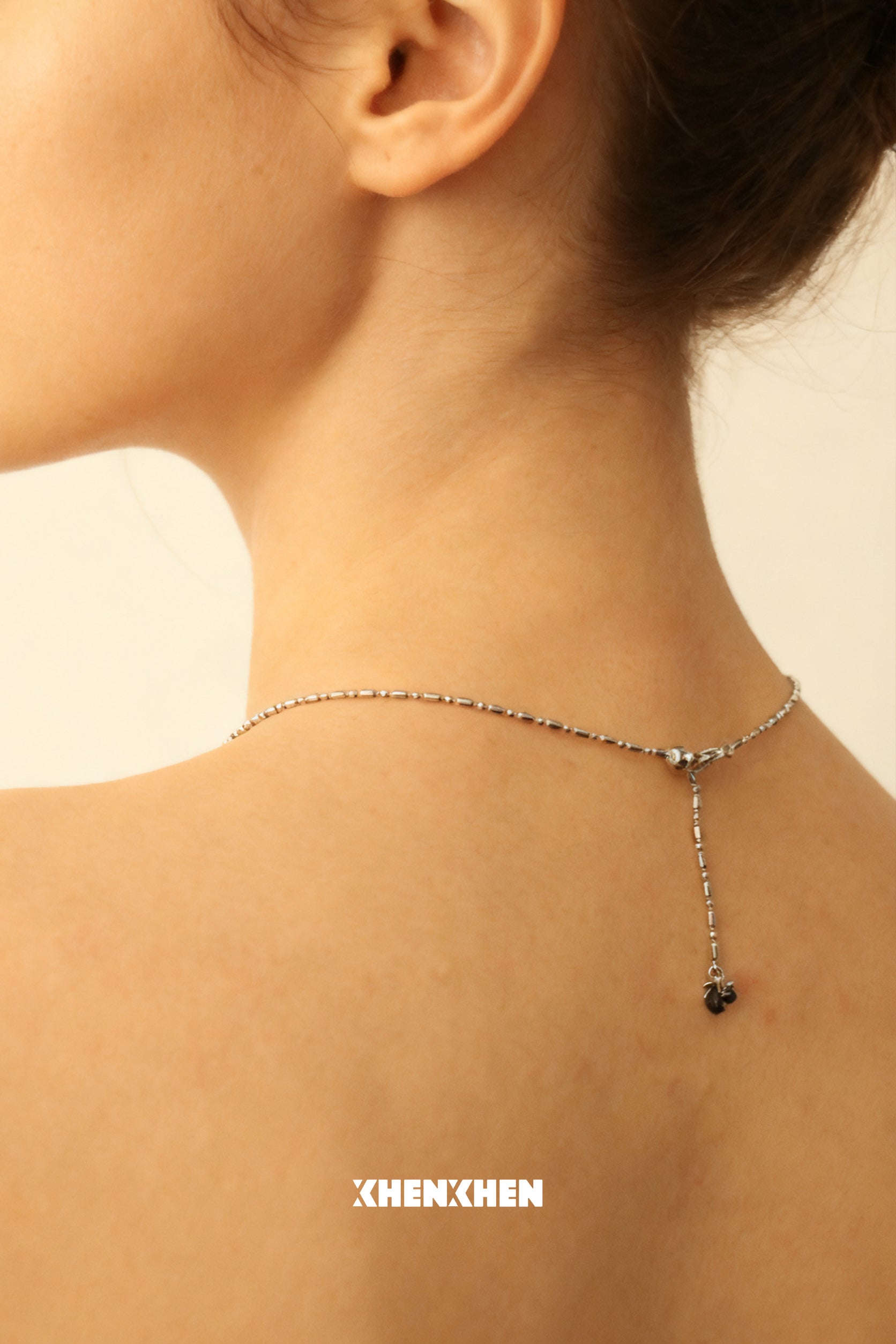 Butterfly Orchid Full-Diamond Necklace