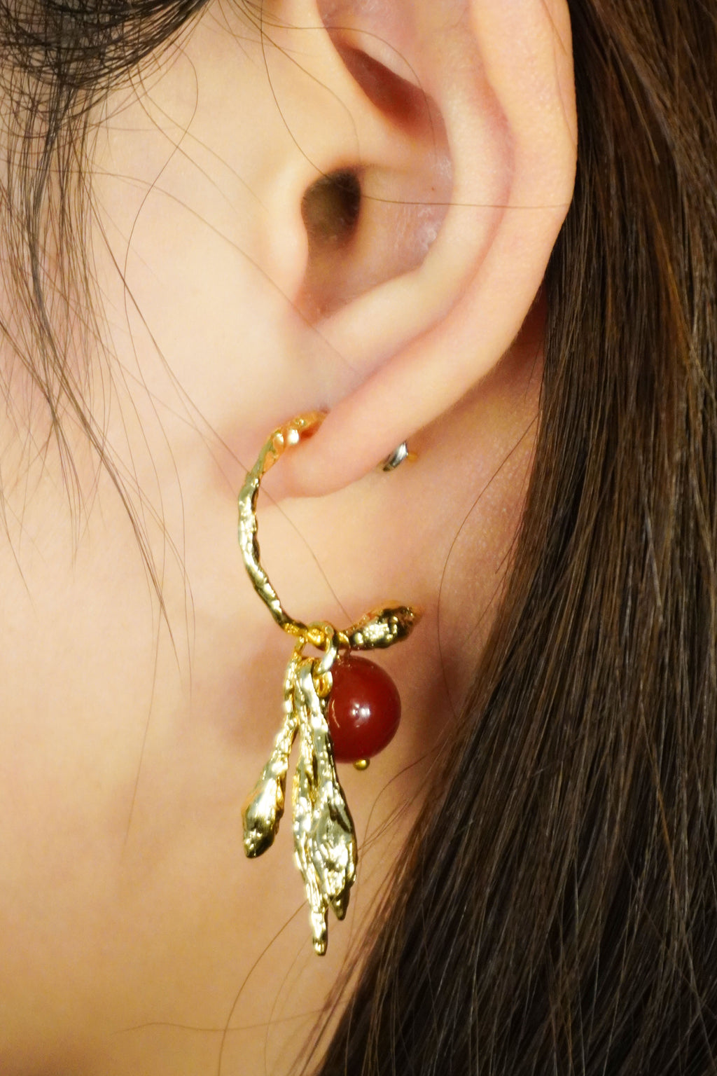 fruit earrings