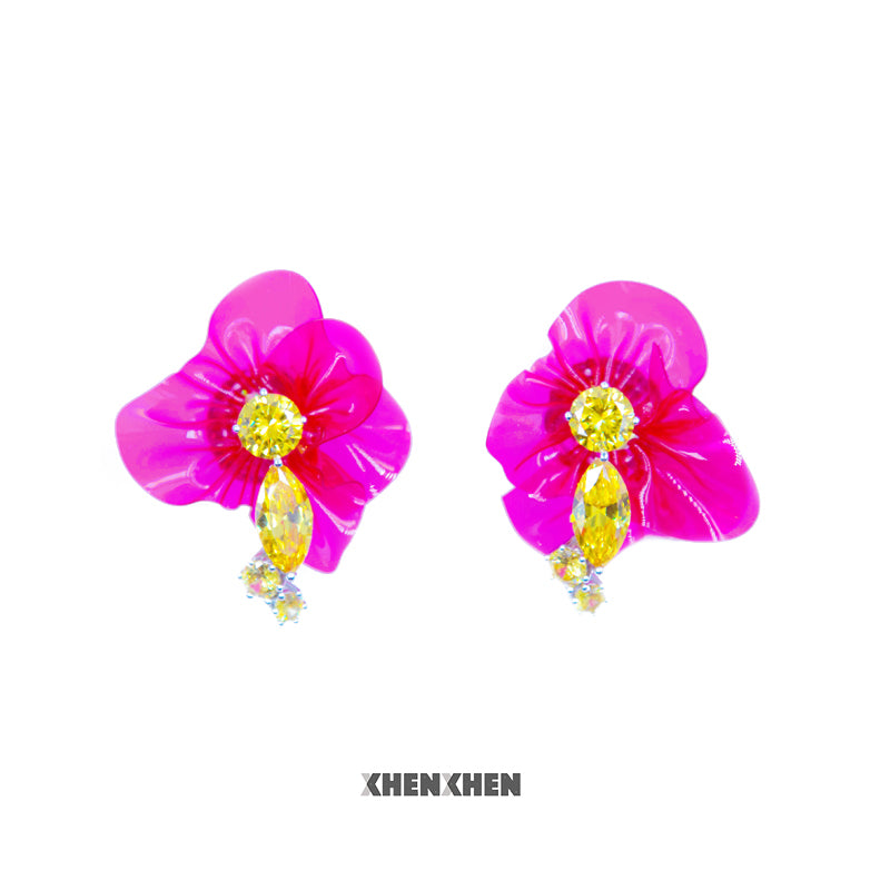 Dahlia earrings