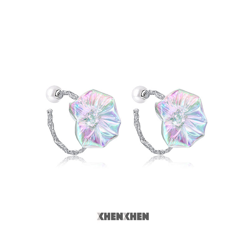 Symbiosis - Big Circle Stylish ear studs