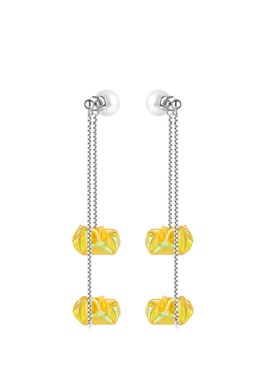 Double bubble earrings