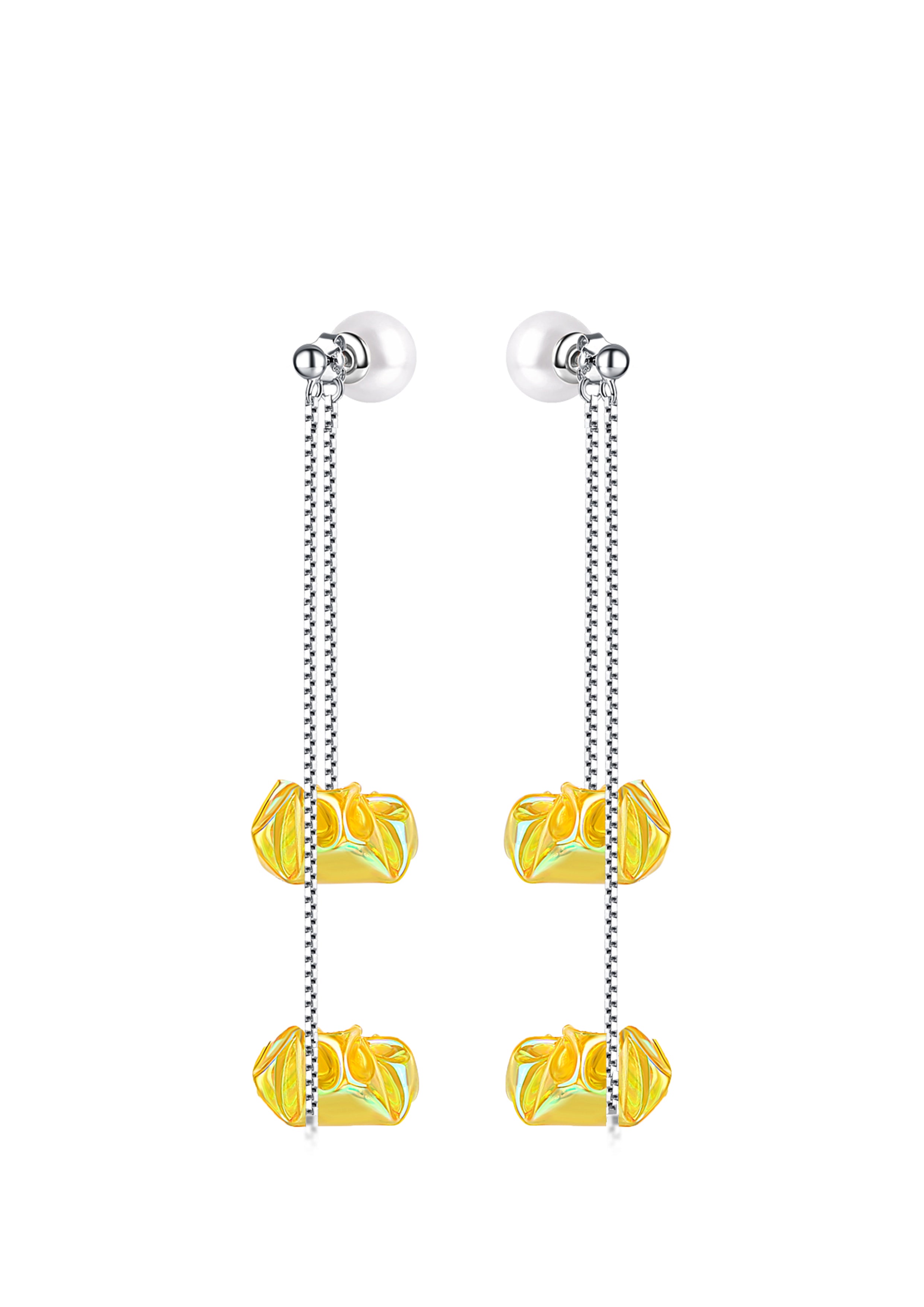 Double bubble earrings