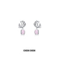 Rose Nebula Gem Ear Cuff