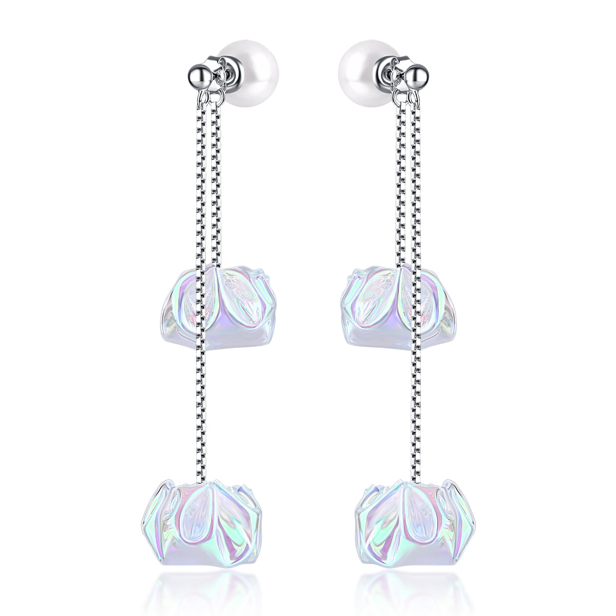 Double bubble earrings
