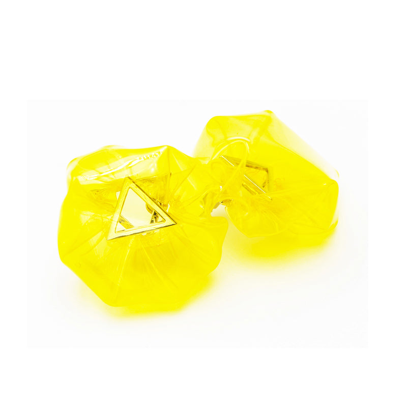 Show bubble earrings in large size