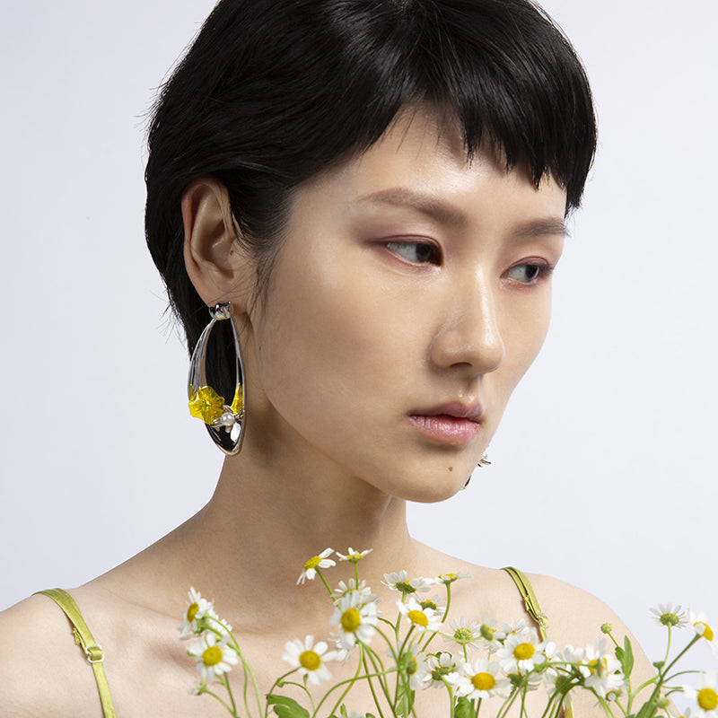 Daisy large statement earrings