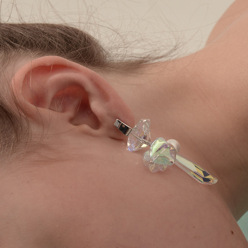 Aquarium Swing Pendant Earrings