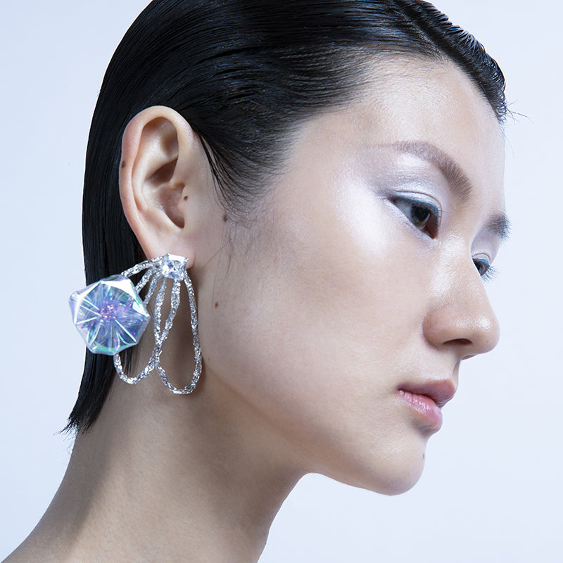 Symbiosis - Petal-shaped Earrings