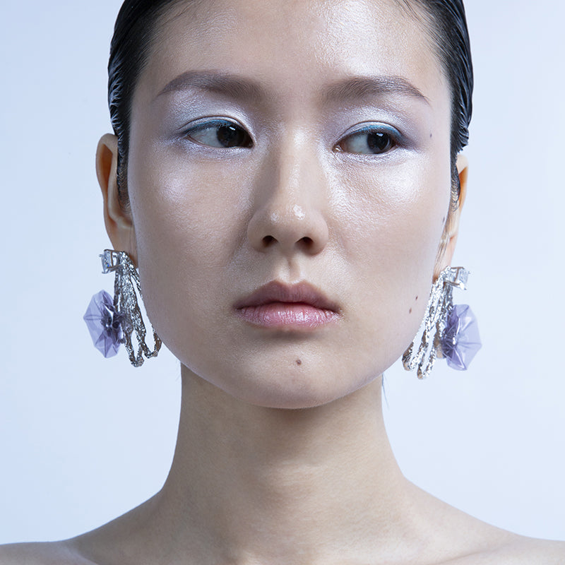 Symbiosis - Petal-shaped Earrings