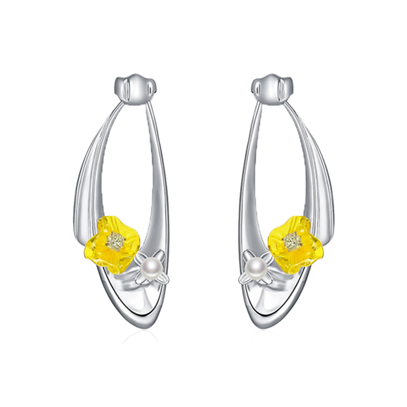 Daisy large statement earrings