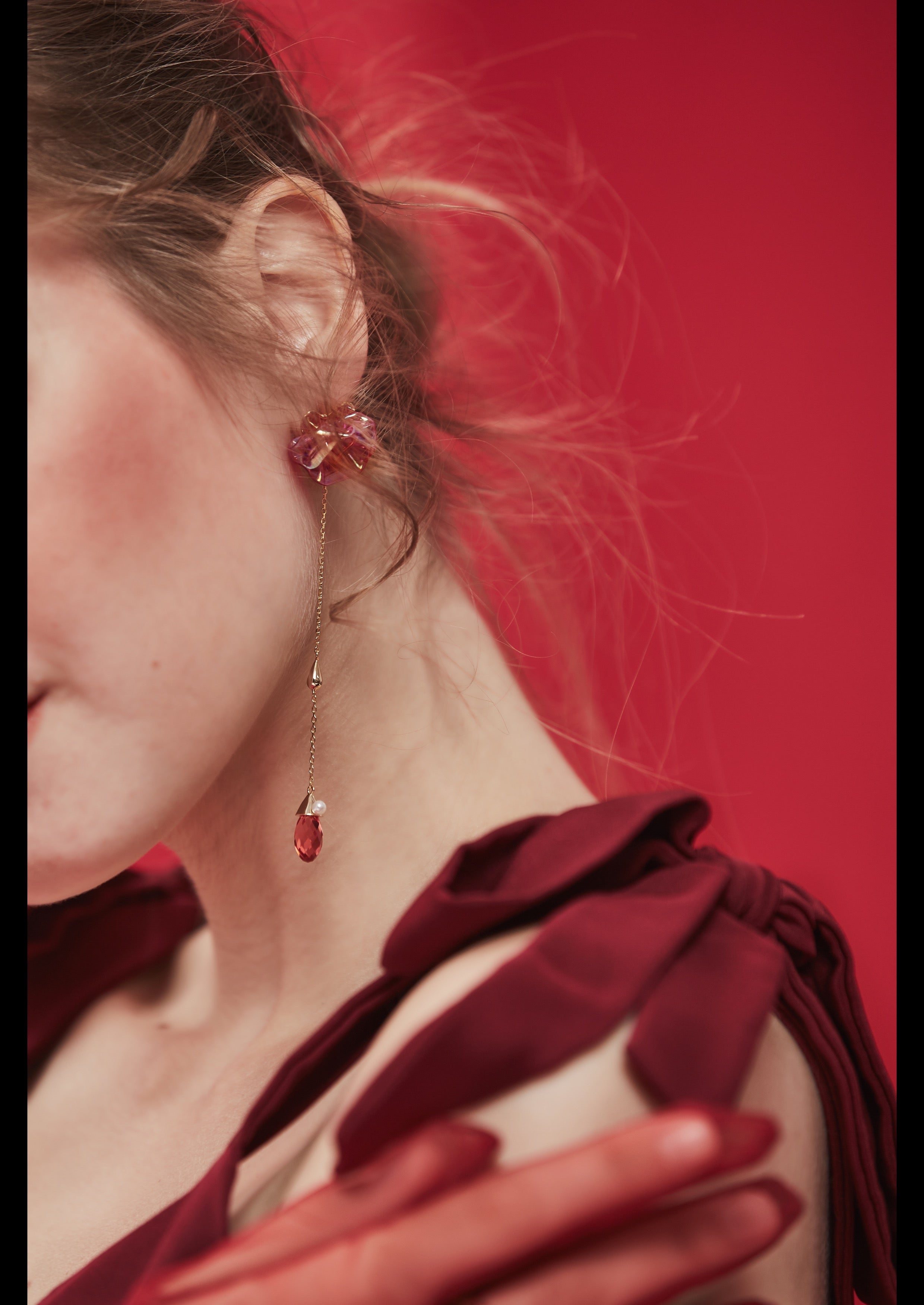 Named Love Long Ear Nails